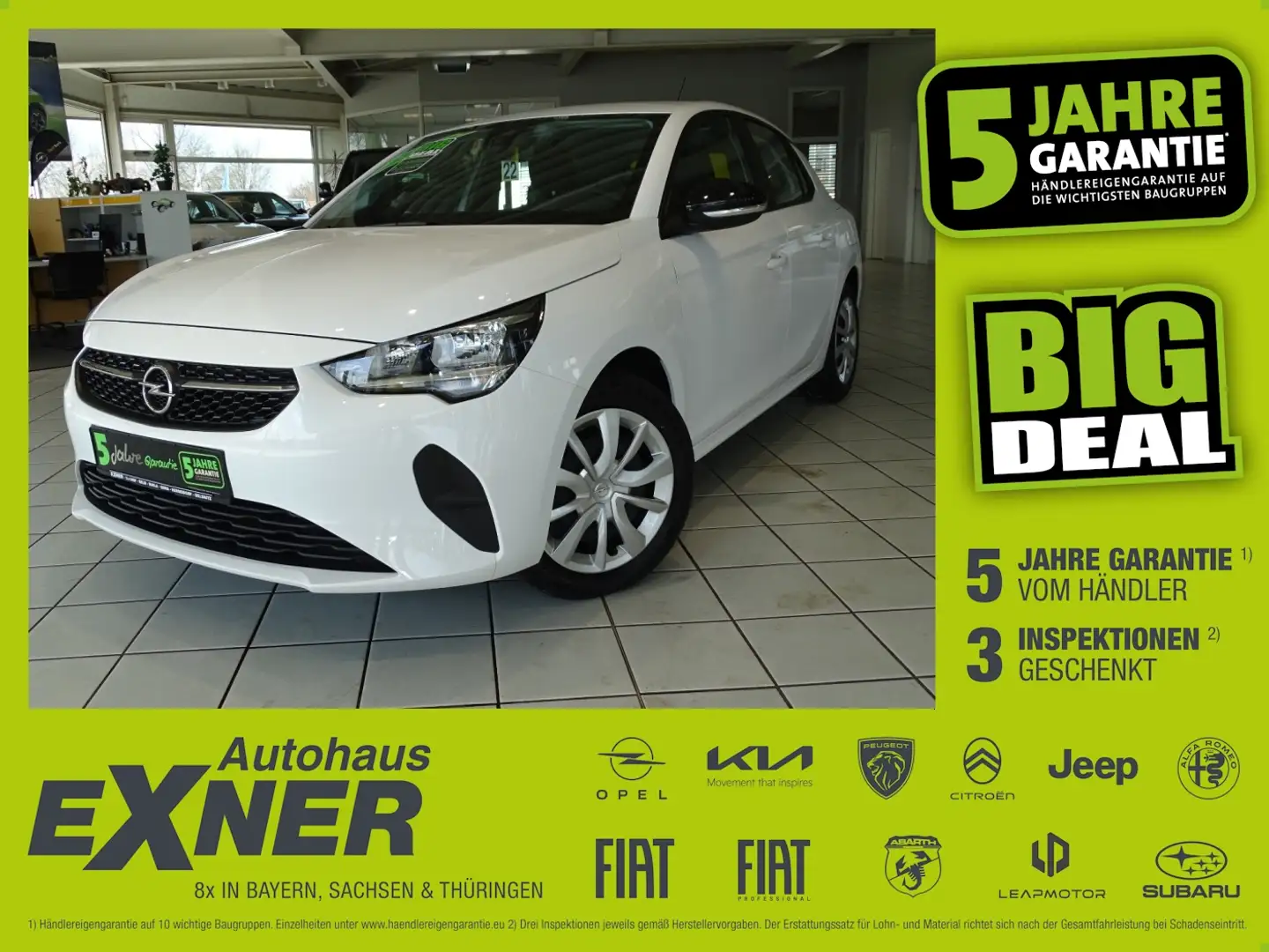 Opel Corsa F 1.2 EDITION *DAB*Bluetooth*USB*Klima* Blanco - 1