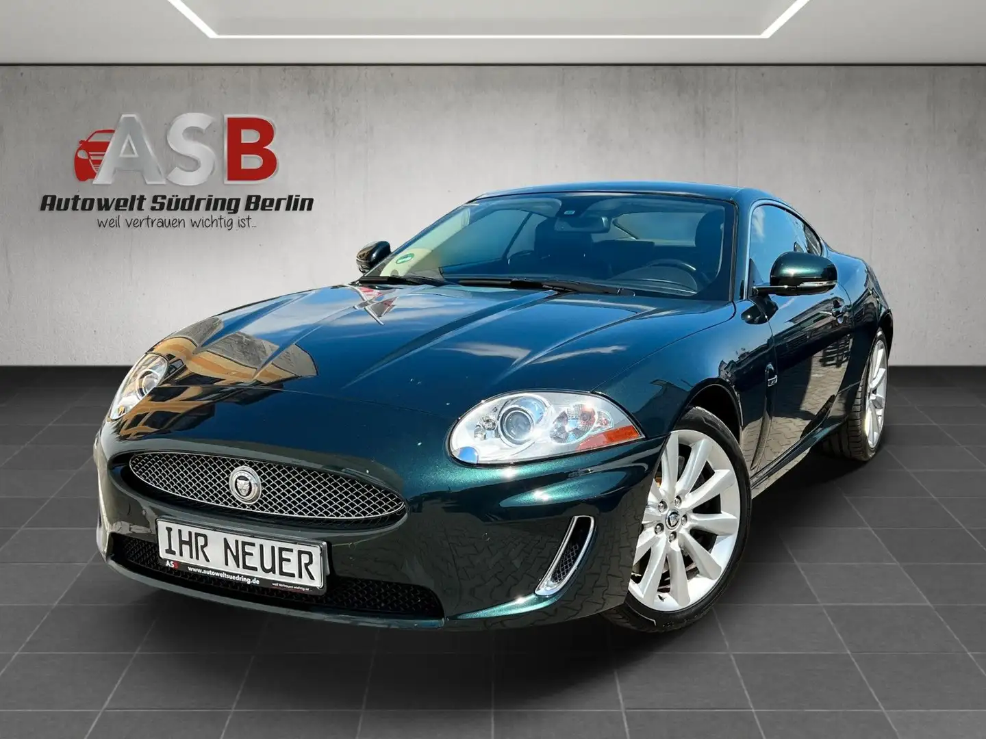 Jaguar XK 5.0 V8 Coupe Automatik*Leder*Xenon*Navi* Grün - 1