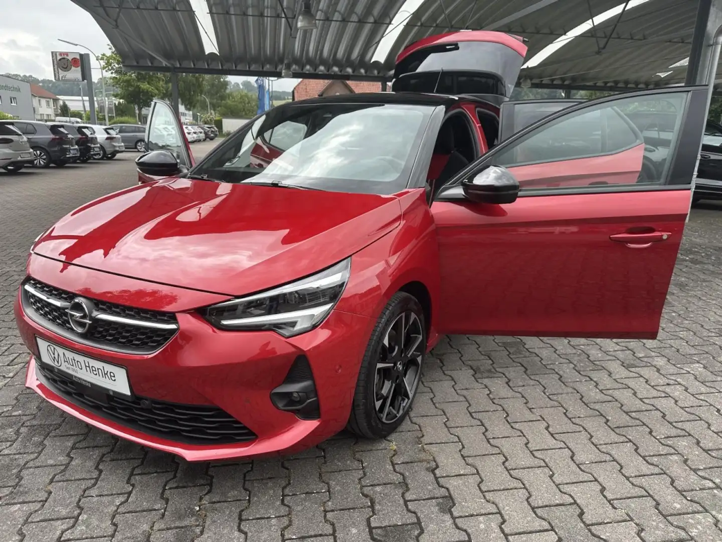 Opel Corsa F 1.2 Turbo GS-LINE + PDC + GRA Einparkhilfe Rouge - 2