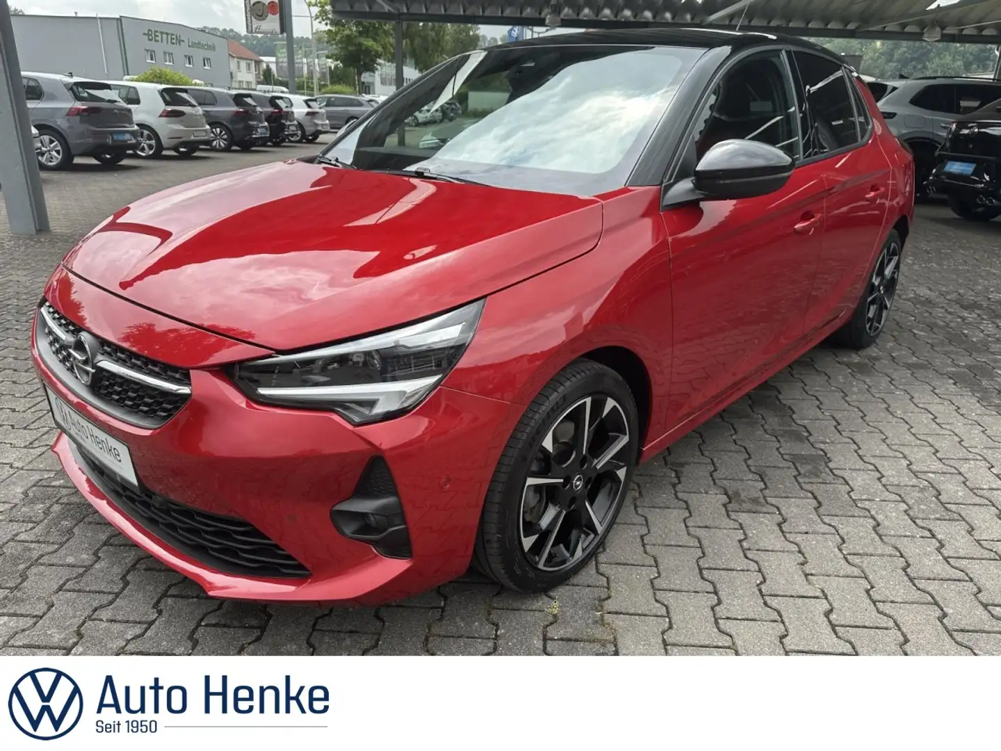 Opel Corsa F 1.2 Turbo GS-LINE + PDC + GRA Einparkhilfe Rouge - 1
