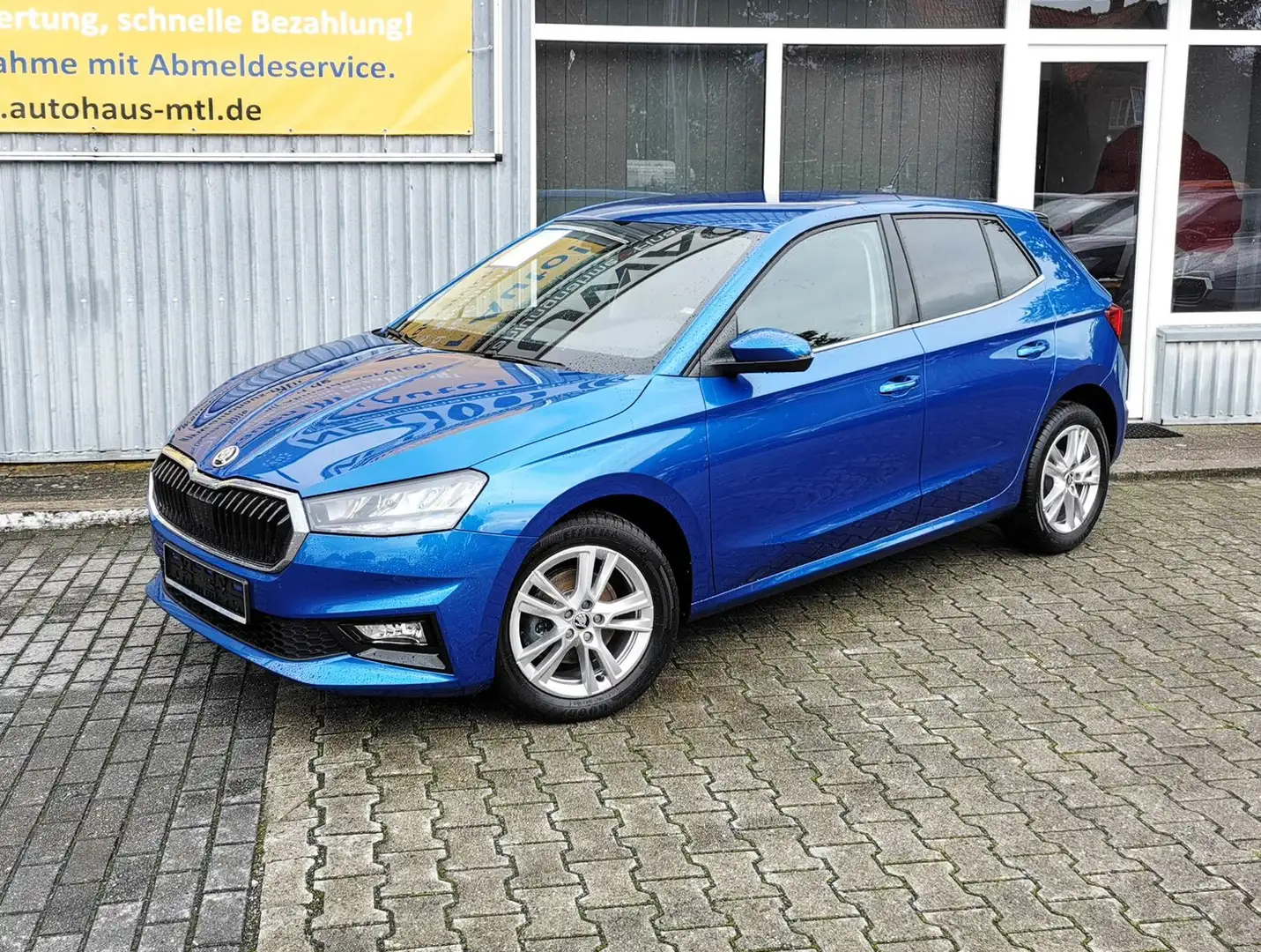 Skoda Fabia 1.0l TSI 85kW DSG Selection APP 3x Heizung Blau - 1