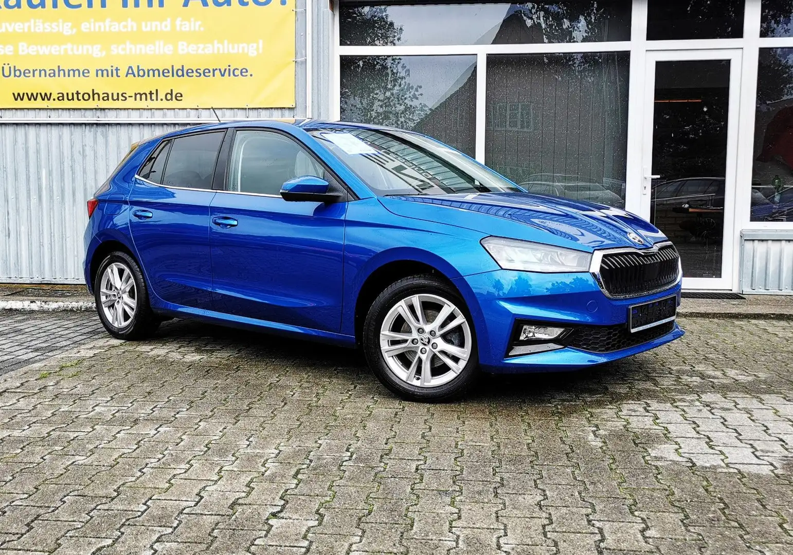 Skoda Fabia 1.0l TSI 85kW DSG Selection APP 3x Heizung Blau - 2