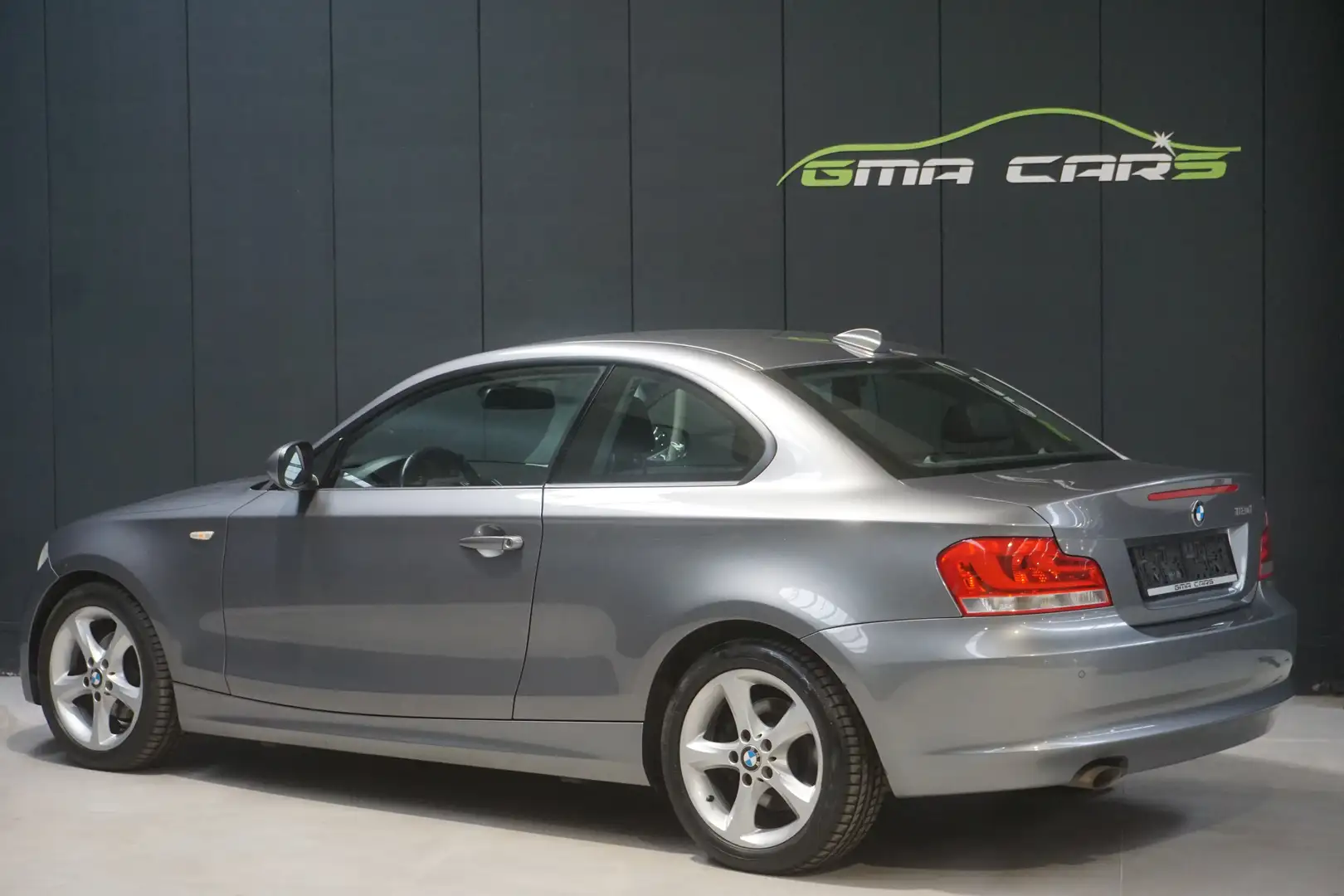 BMW 118 d Coupe Airco-Leder-PDC-Navi-130dkm-Garantie Gri - 2