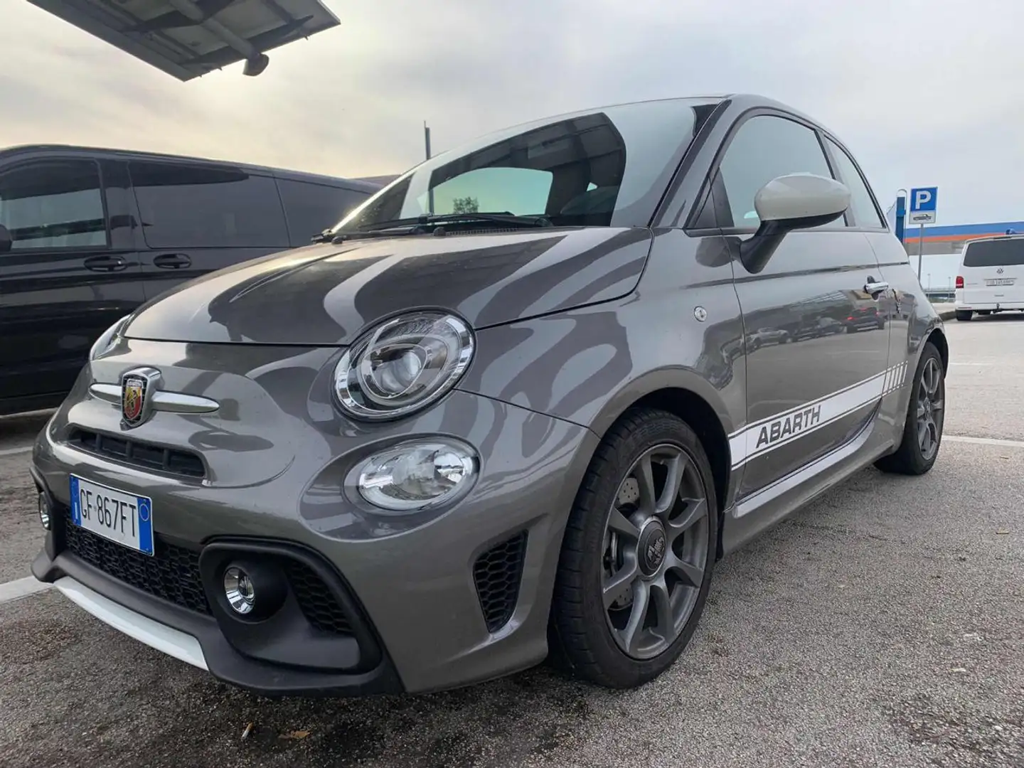 Abarth 595 1.4 Turbo T-Jet 165 CV Turismo Grigio - 1