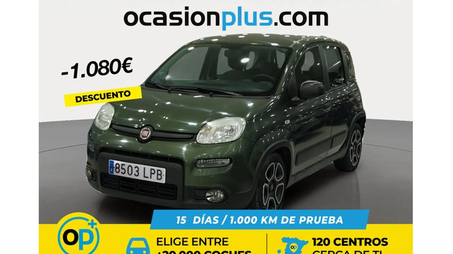 Fiat Panda 1.0 Gse City Live Hybrid Verde - 1