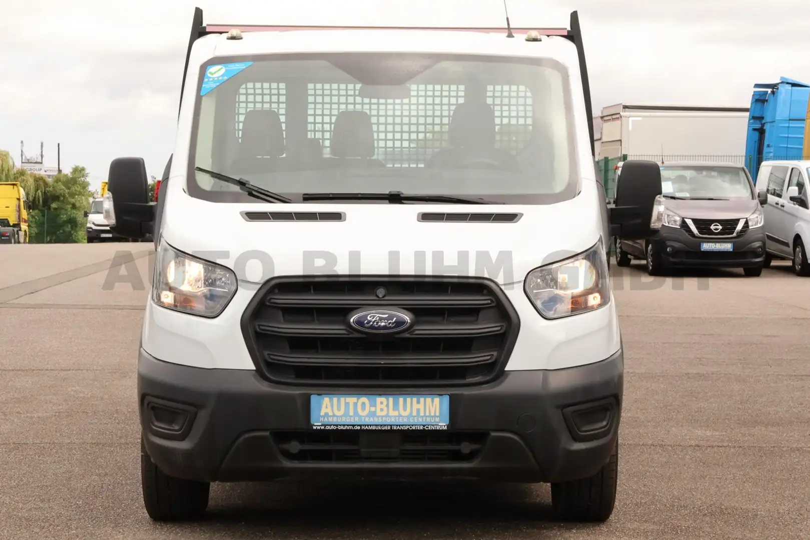 Ford Transit 350 EK Pritsche L2 + AHK 3,0T 2-Kisten Weiß - 2