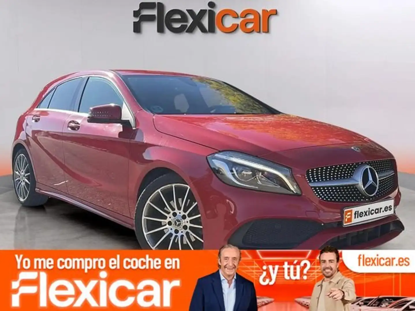 Mercedes-Benz A 200 d AMG Line Rojo - 1