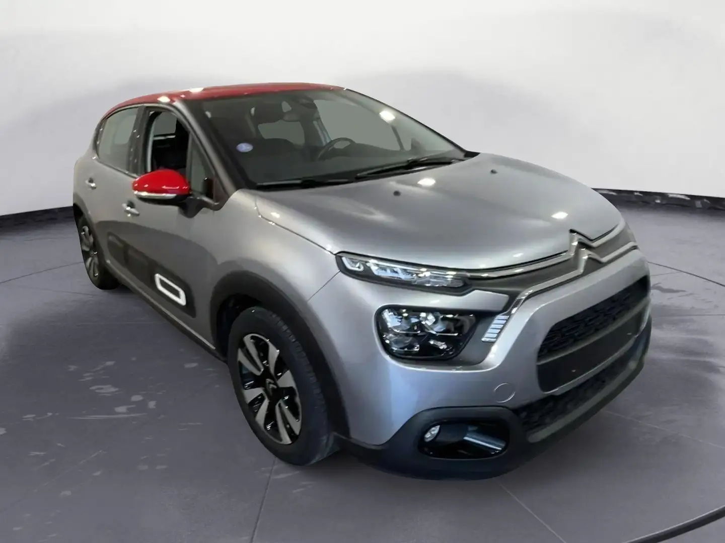 Citroen C3 1.2 puretech Shine s&s 110cv my20 2k* Zilver - 1