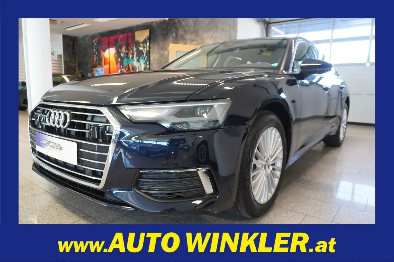 Audi A6 40 TDI quattro design Leder/ACC/Kamera Blau - 1