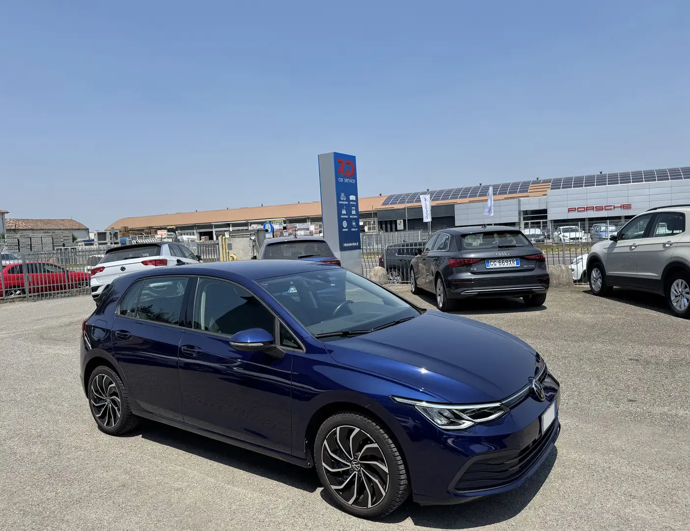 Volkswagen Golf 1.0 etsi evo Life 110cv dsg / NO VINCOLI Bleu - 2