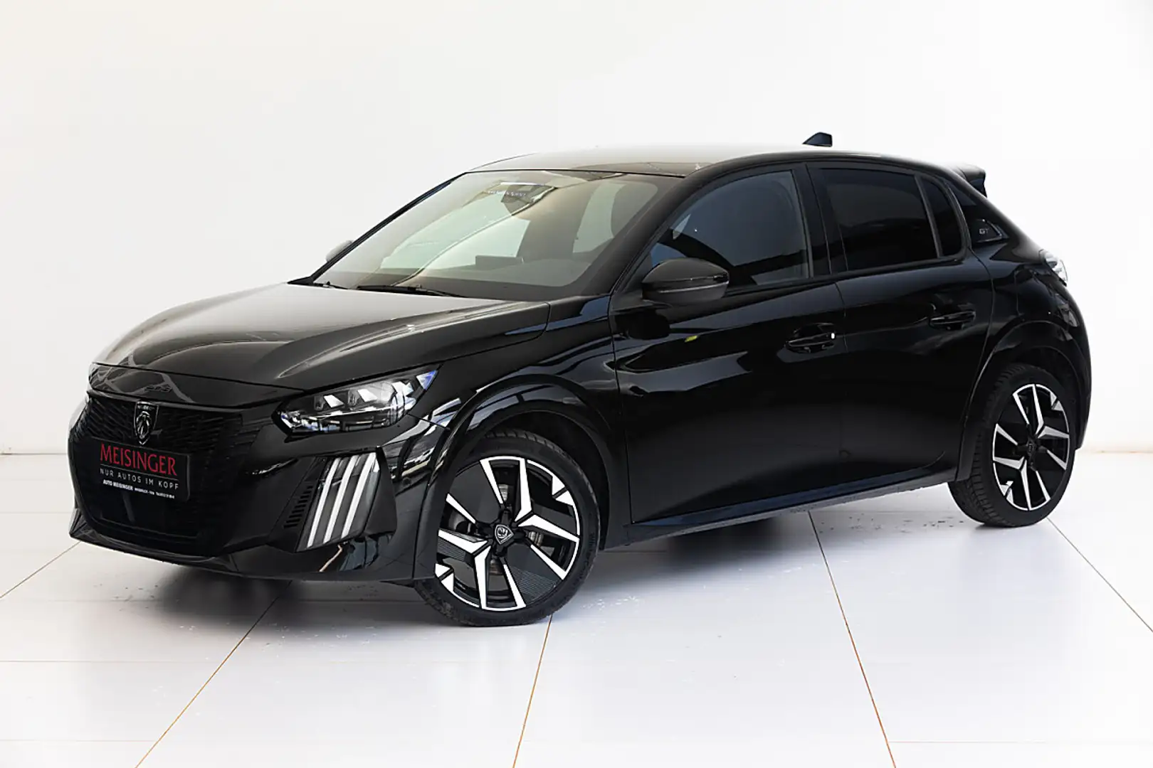 Peugeot 208 Hybrid 110 e-DCS6 GT Schwarz - 1