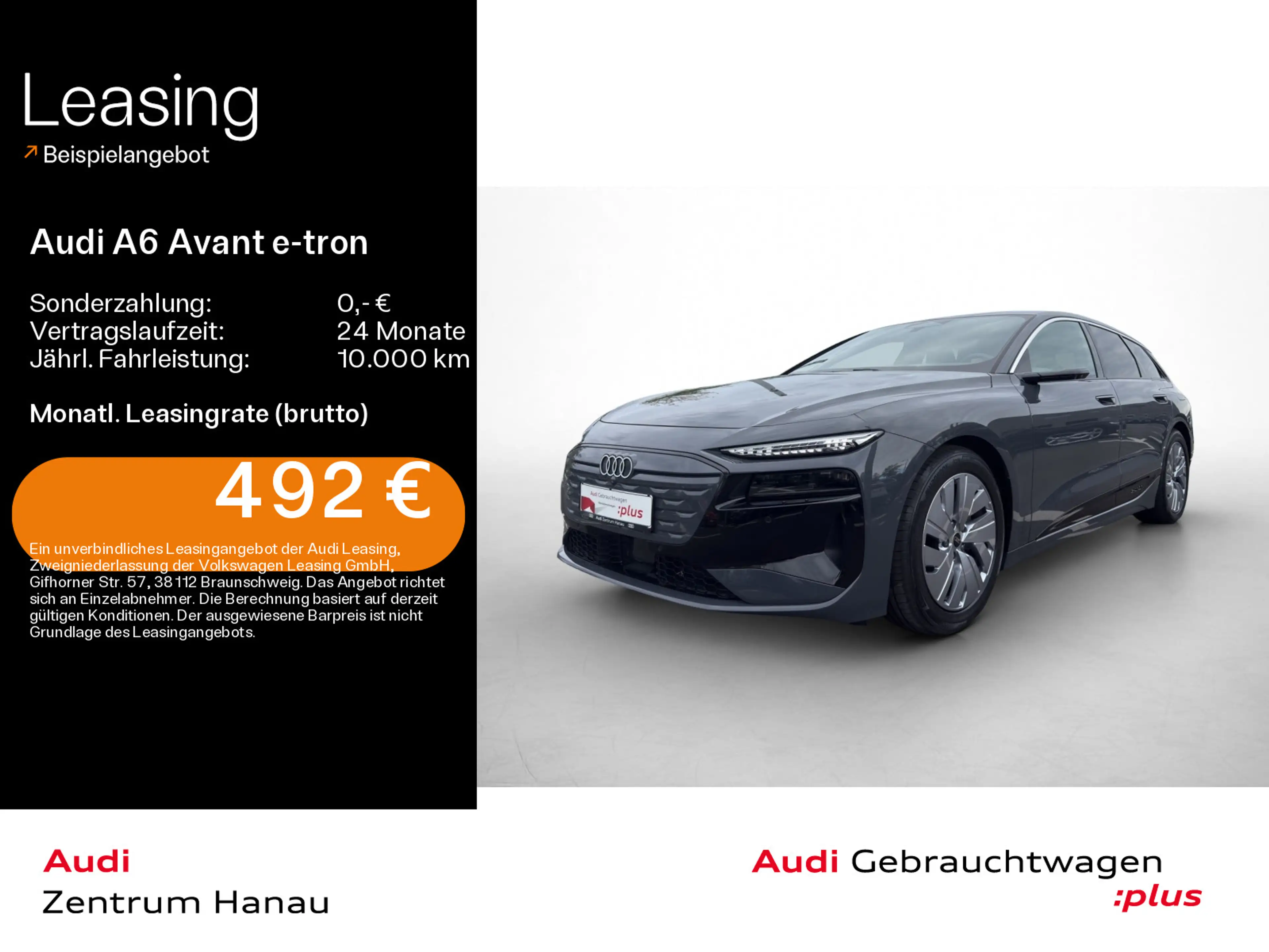 Audi A6 e-tron advanced*0,25%*MATRIX*HUD*STHZG*