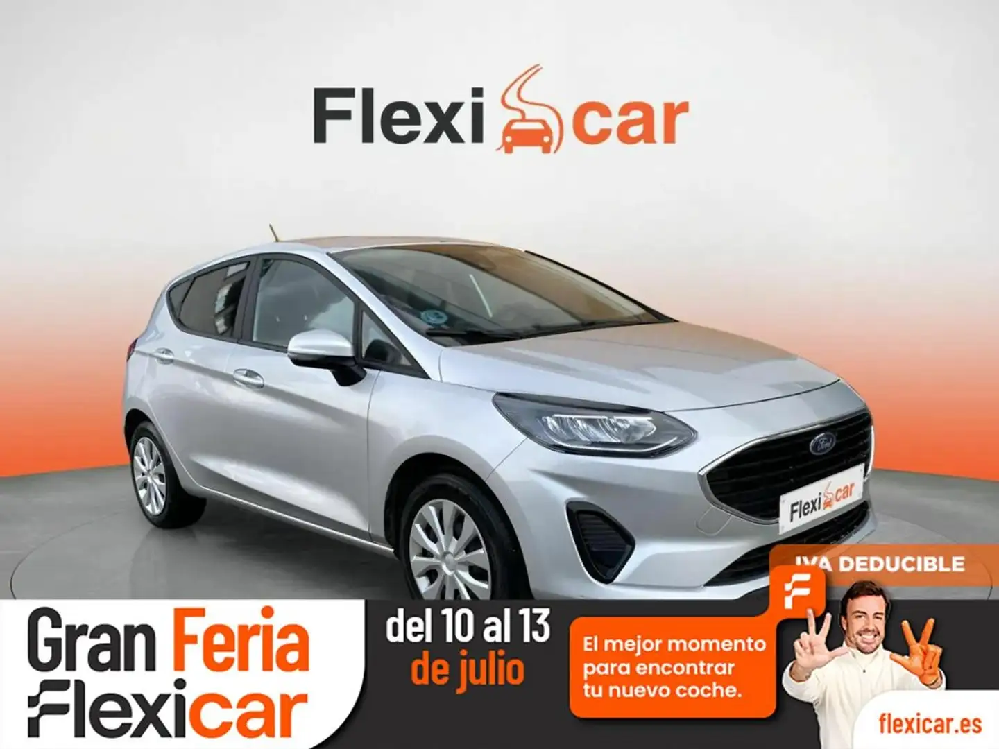 Ford Fiesta 1.1 Ti-VCT Trend Gris - 1