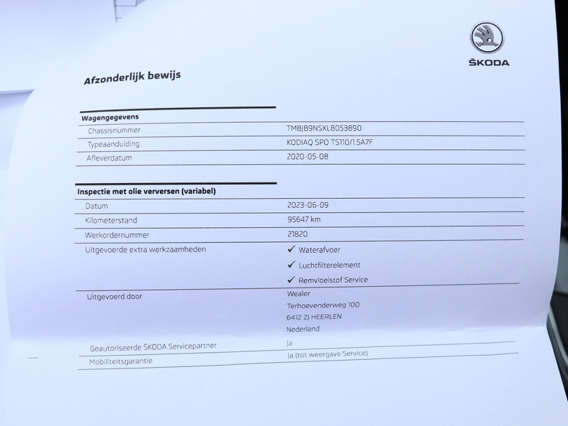 Skoda Kodiaq 1.5 TSI Sportline Business Automaat *Panodak*Memor — photo 32
