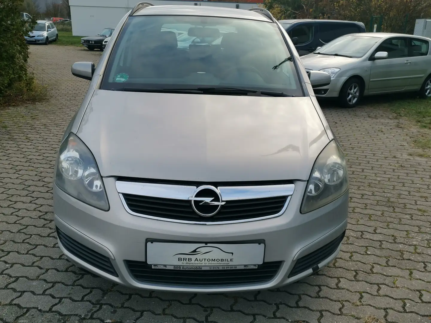 Opel Zafira Zafira 1.6 Edition TÜV 1.Hand 7 Sitzer Silber - 2
