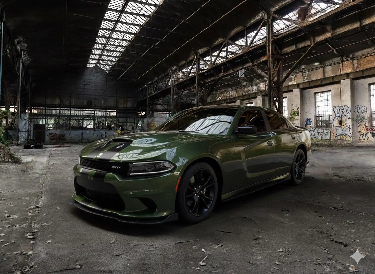 Dodge Charger SXT Blacktop, 20", Leder, Kamera Green - 2