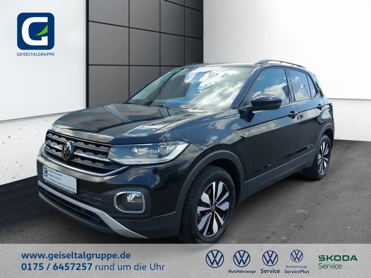 Volkswagen T-Cross 1.0 TSI Move *DSG*LED*NAVI*DAB+*ACC*SHZ*PDC*ASSIST Schwarz - 1