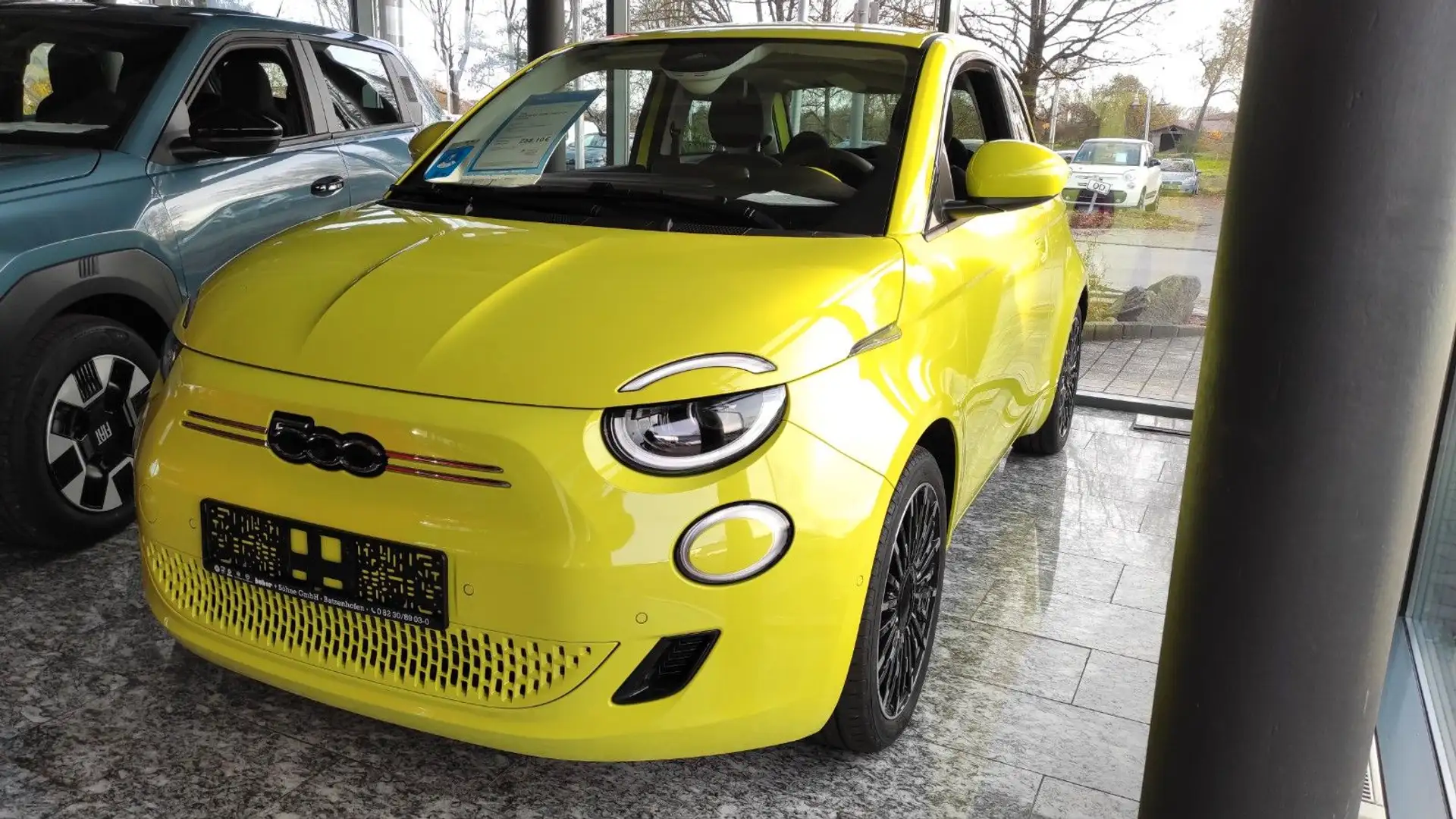Fiat 500e 500 e Icon Jaune - 1