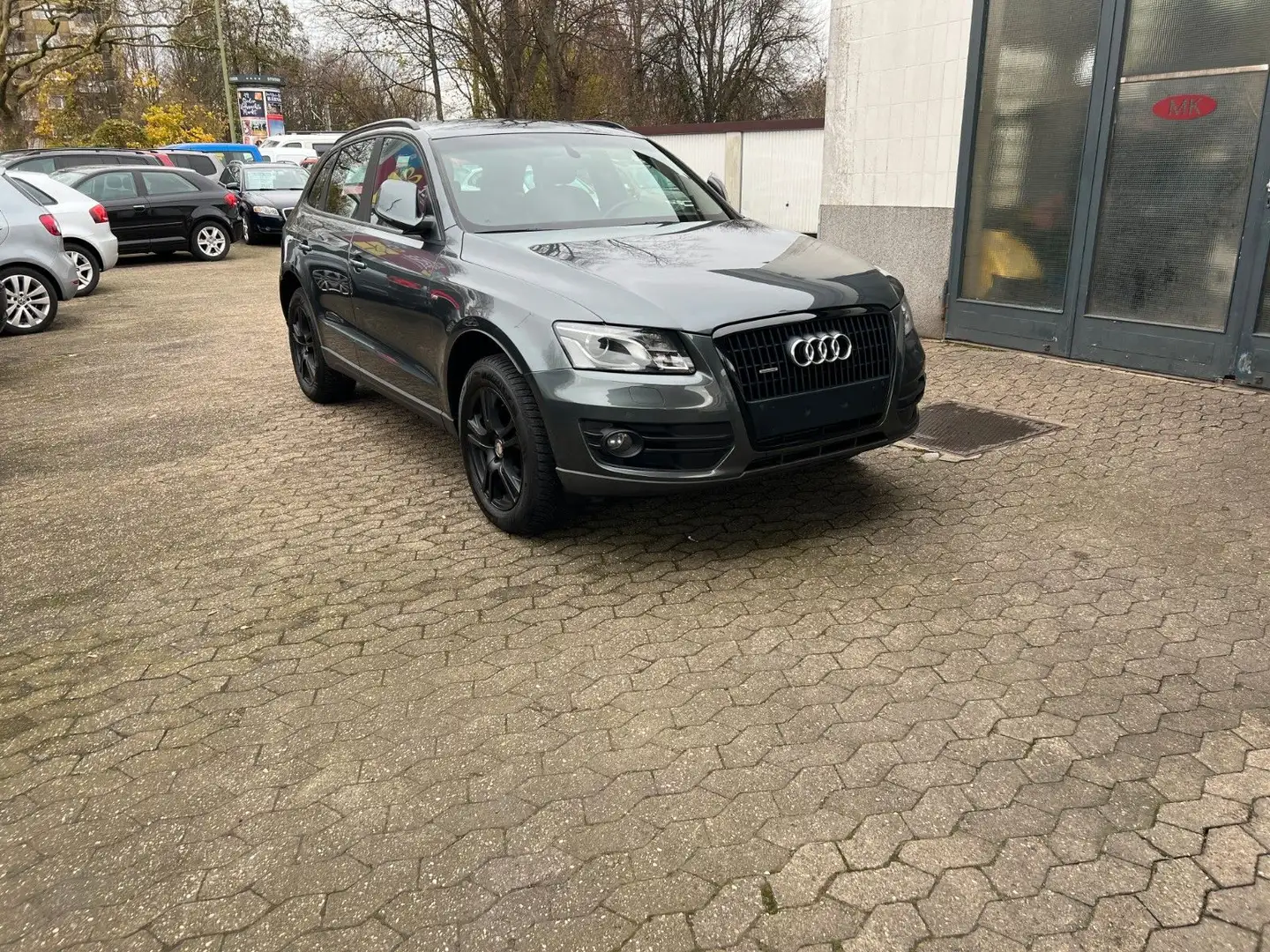 Audi Q5 2.0 TFSI Quattro Climatronic-Teilleder-1-Hand Grau - 1