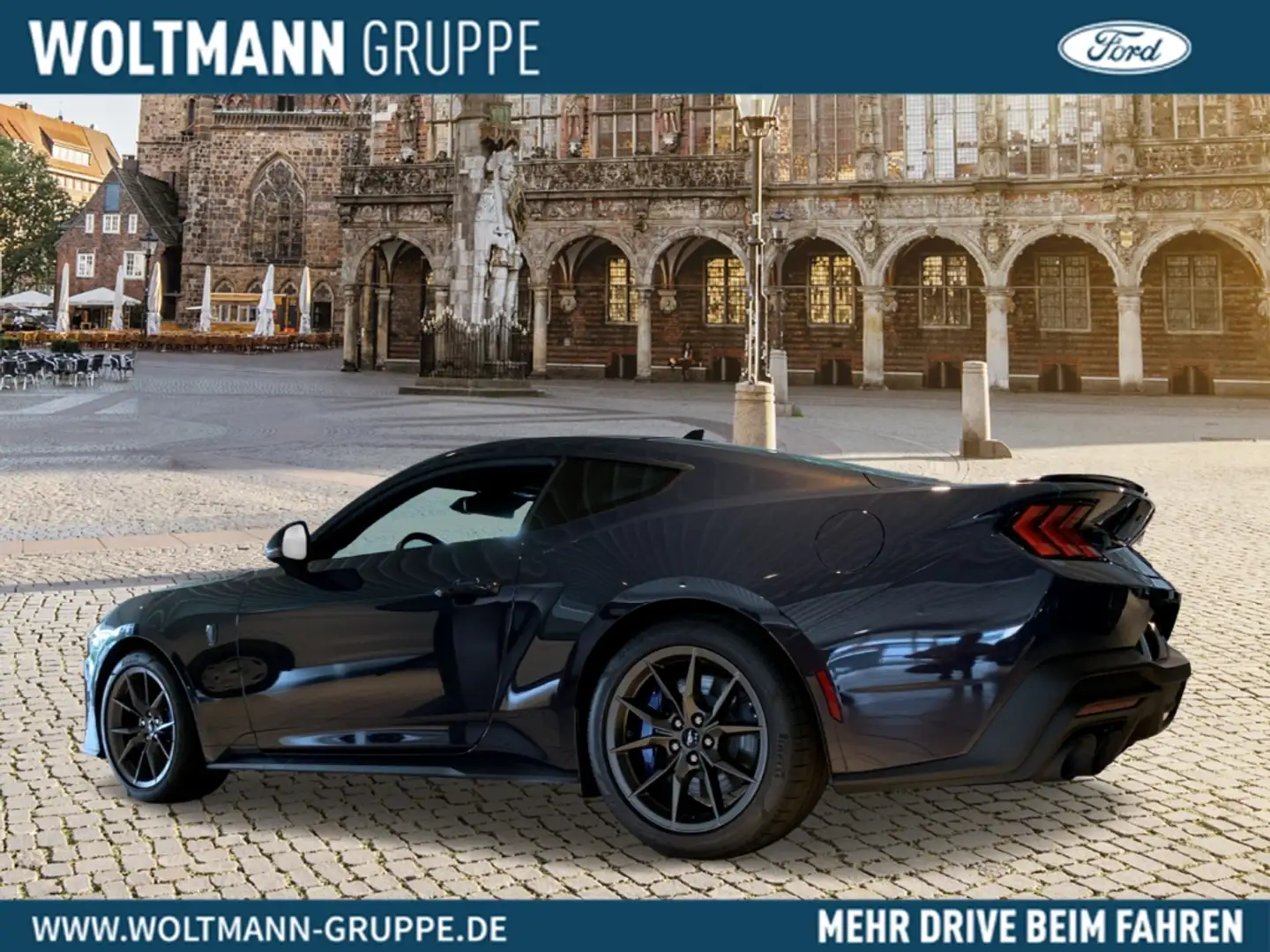 Ford Mustang Dark Horse Fastback 5.0  V8 453PS Brembo Recaro Blau - 2