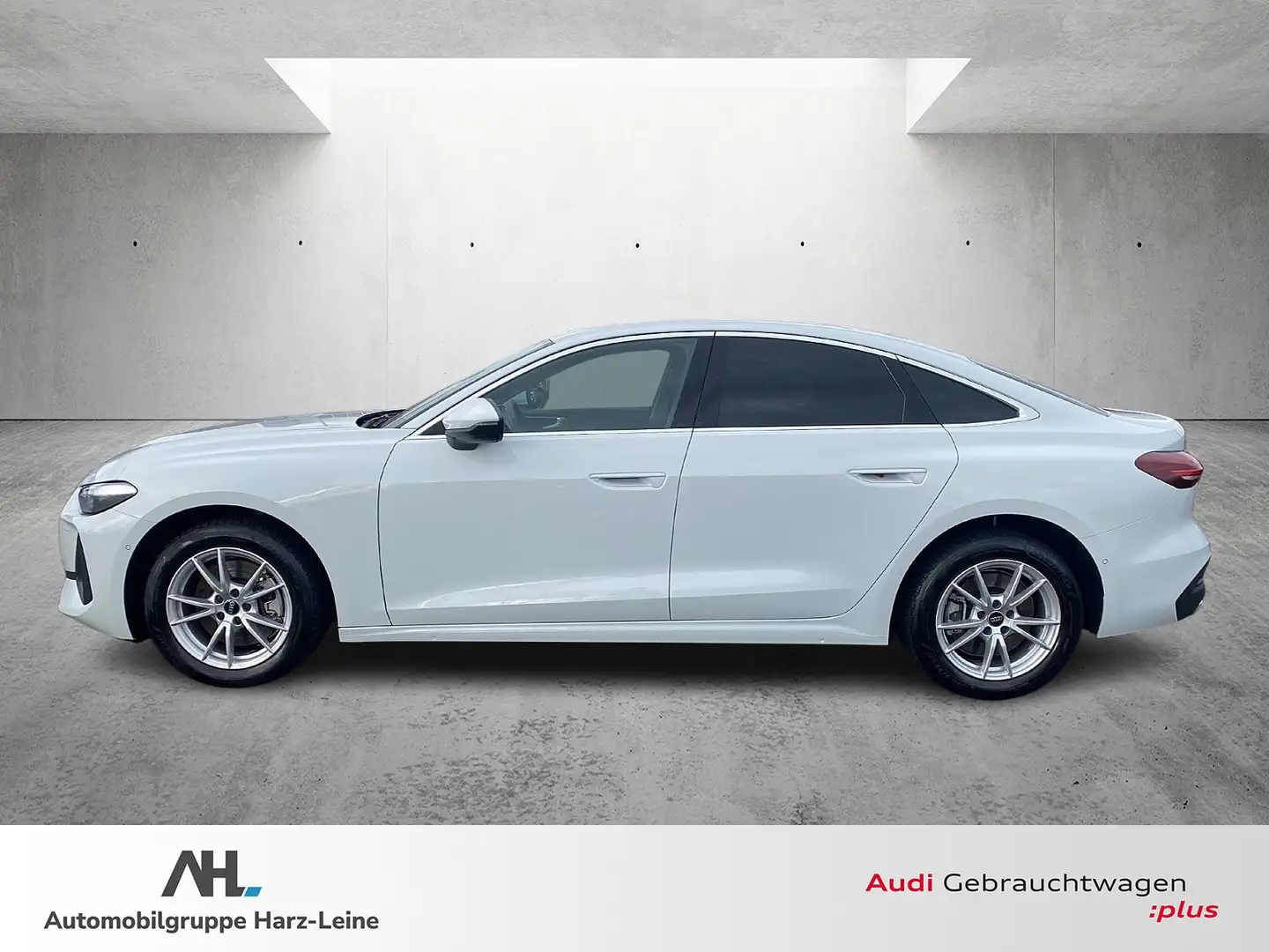 Audi A5 Lim. TDI S-tronic LED Navi ACC RFK Leder Sportsitz Weiß - 2