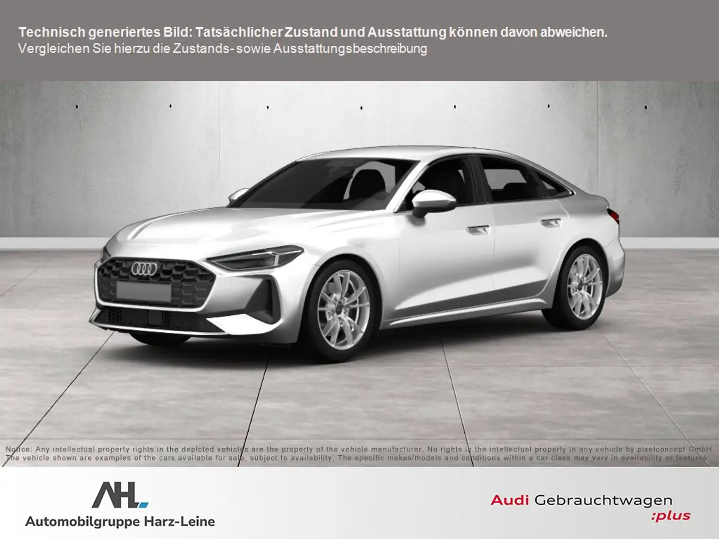 Audi A5 Lim. TDI S-tronic LED Navi ACC RFK Leder Sportsitz Blanc - 1