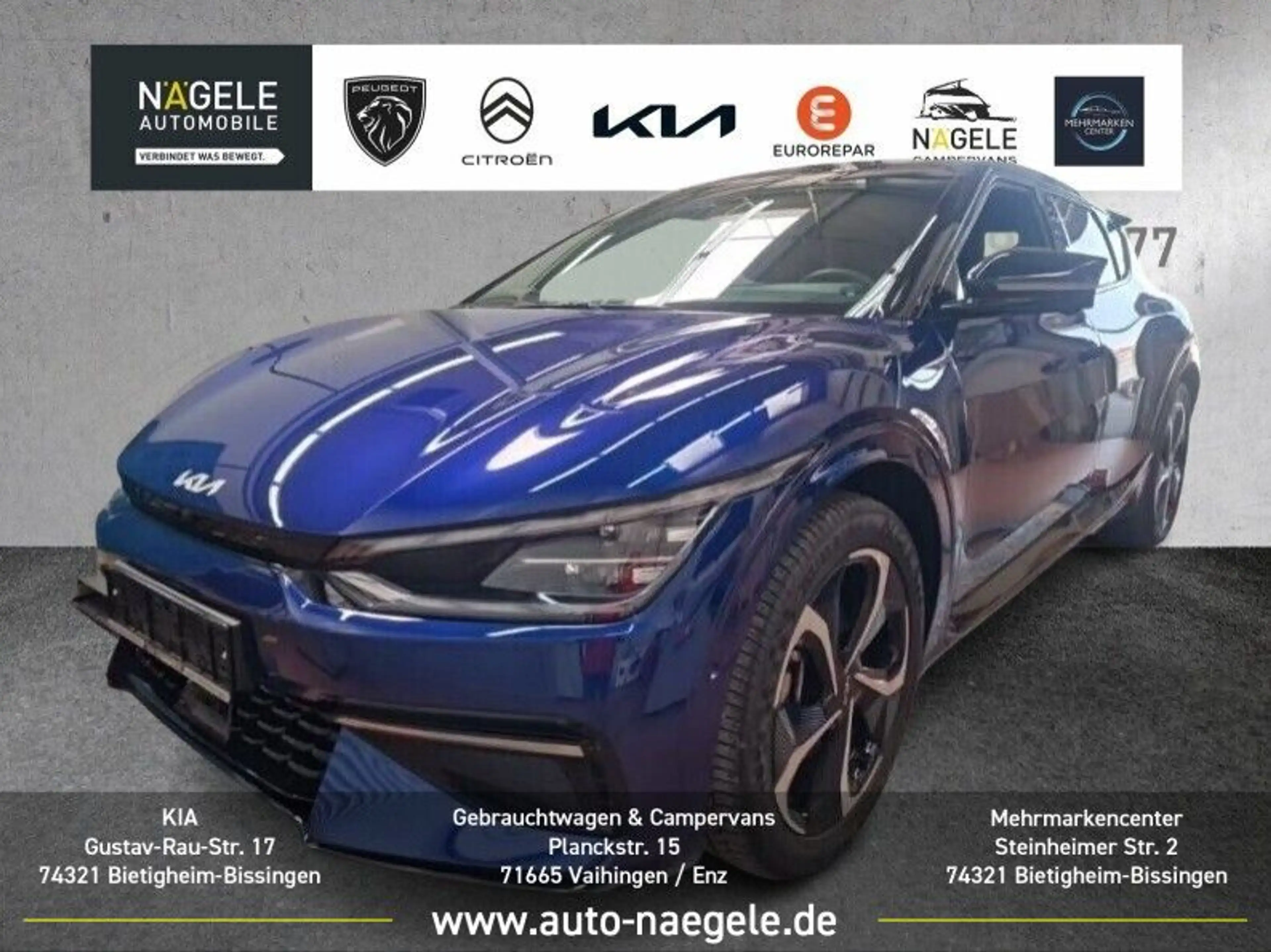Kia EV6 77,4kWh GT Line|NAVI+HuD+360°+SOUND+GLASDACH
