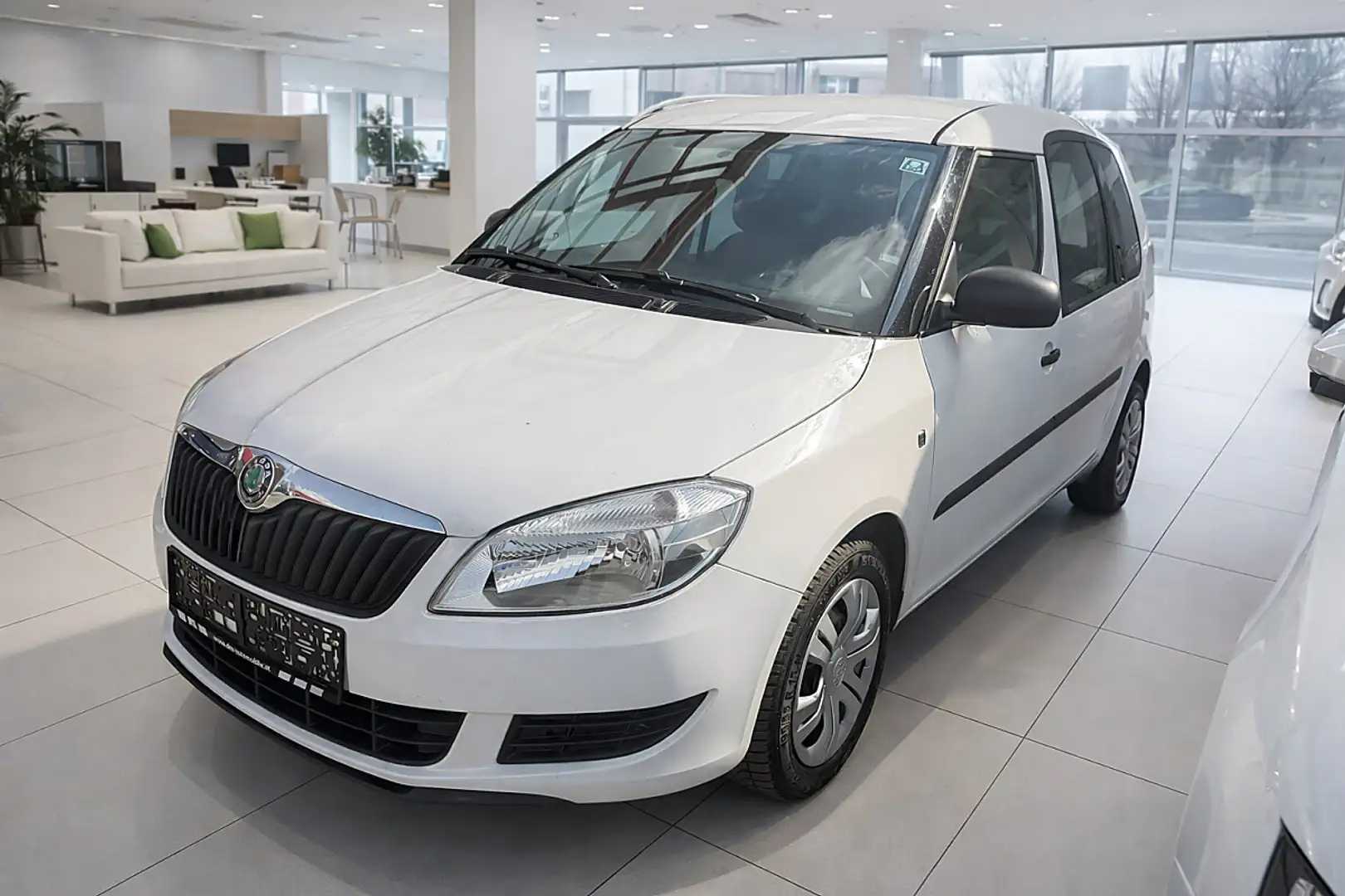 Skoda Roomster Classic Clever 1,6 TDI CR DPF Weiß - 1