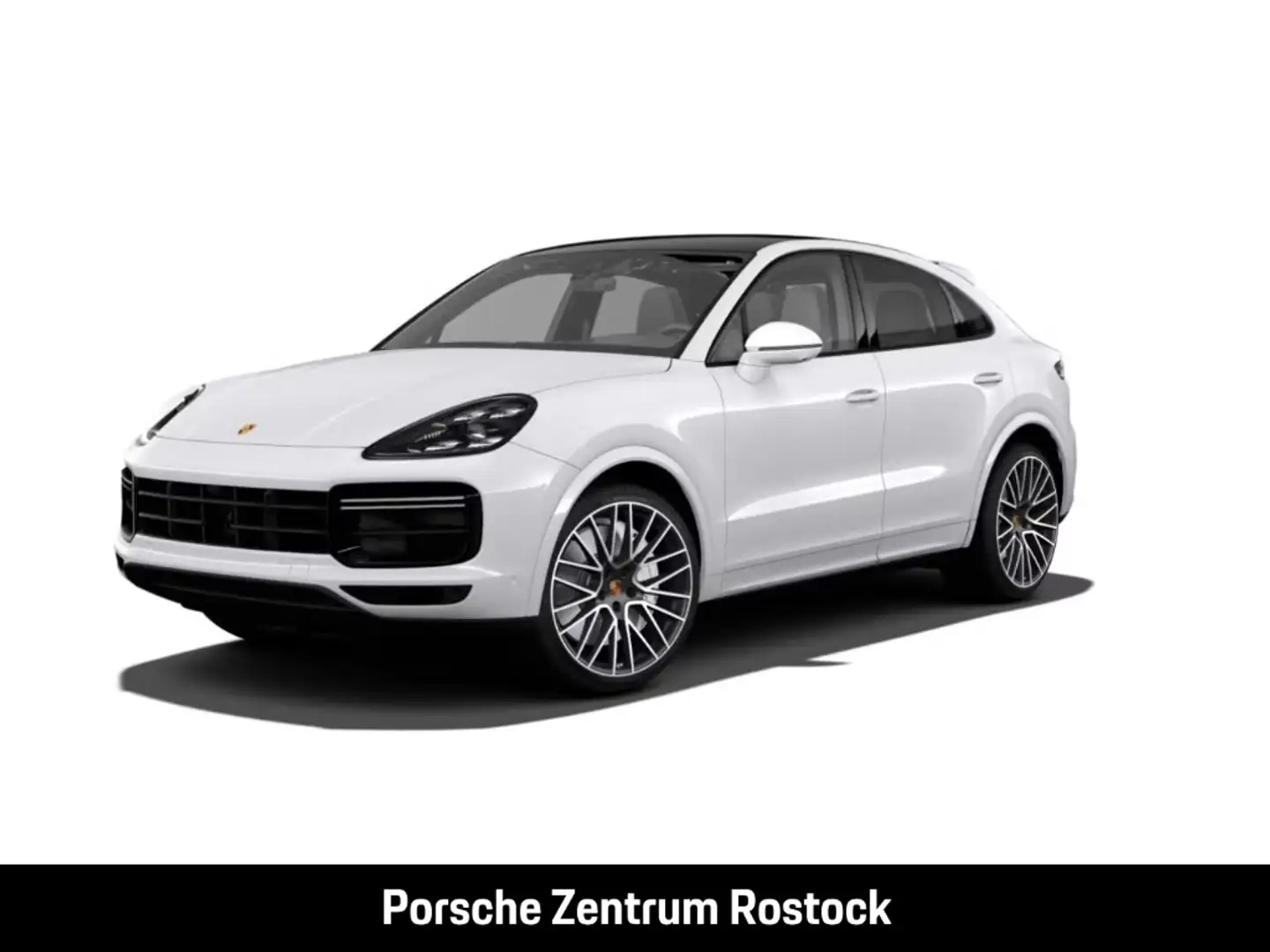 Porsche Cayenne Turbo Coupe Burmester HA-Lenkung Head-Up Blanc - 1