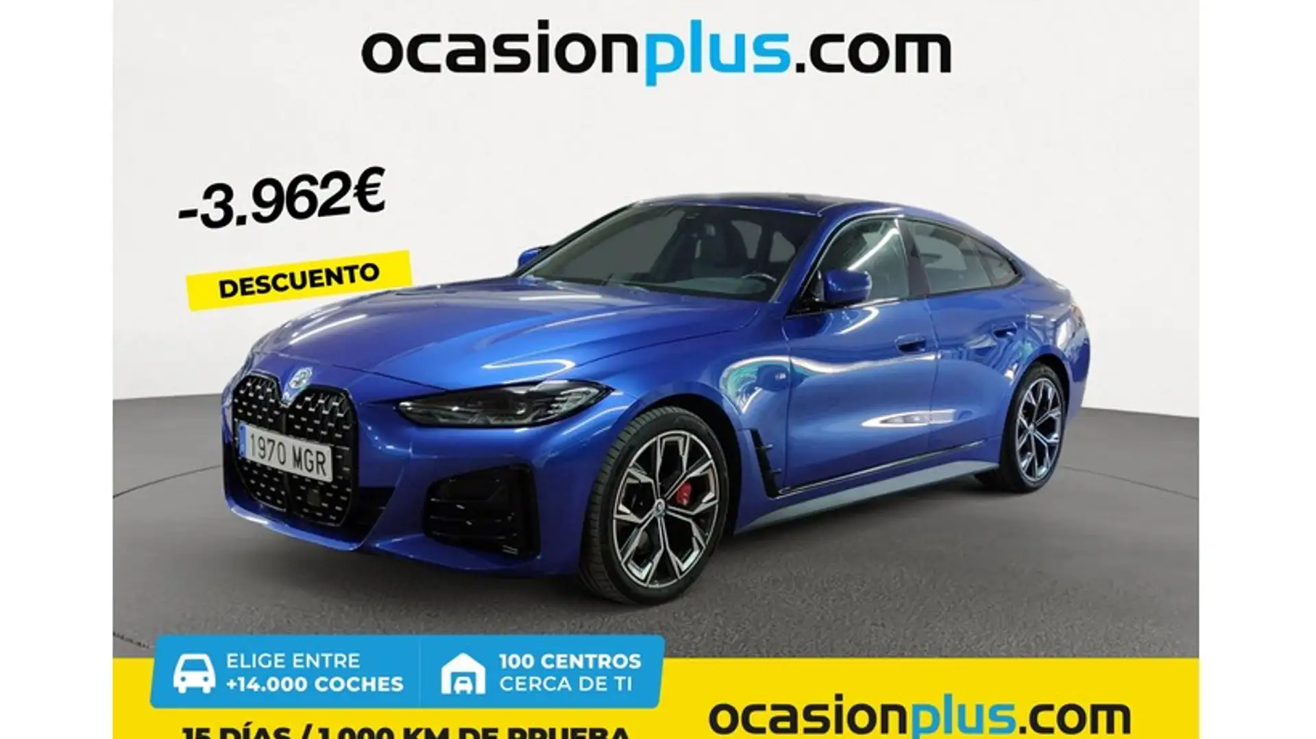 BMW 420 420dA Gran Coupé Blau - 1