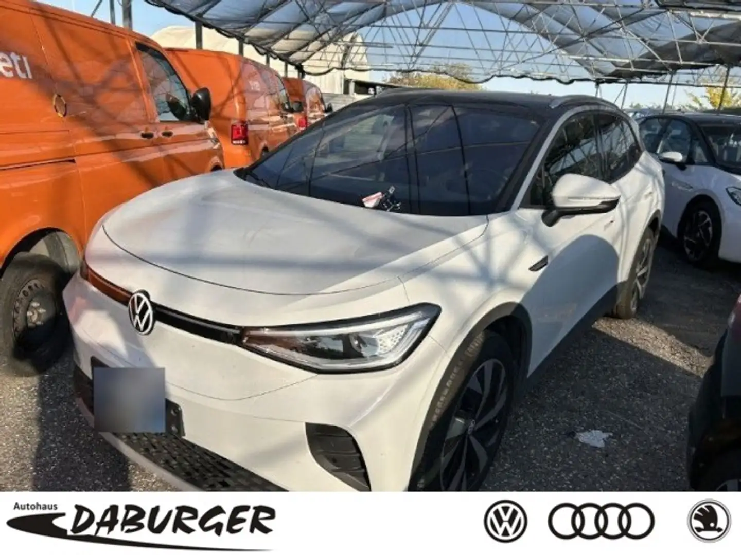 Volkswagen ID.4 Pro 195 kW 4Motion Area View+ACC+Sitzheizun Klima Blanc - 1