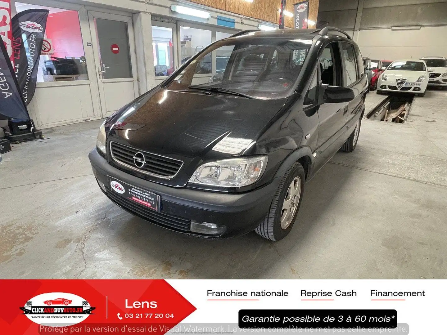 Opel Zafira 1.8 125CV ELEGANCE BOITE AUTO / 7 PLACES / TOIT OU Nero - 1