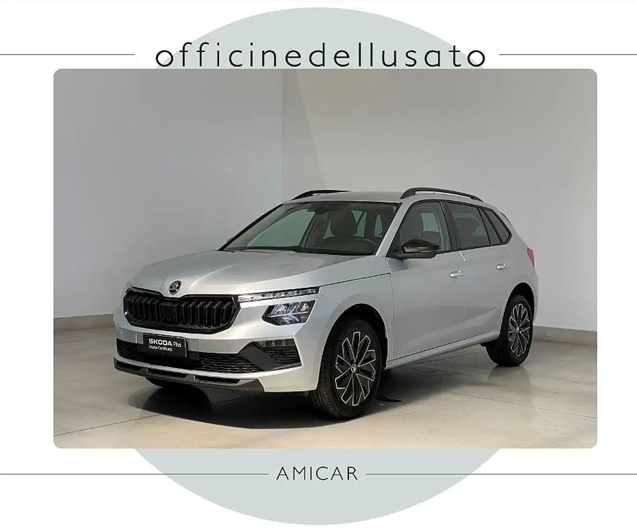 Skoda Kamiq 1.0 TSI Black Dots 115 CV Silver - 1