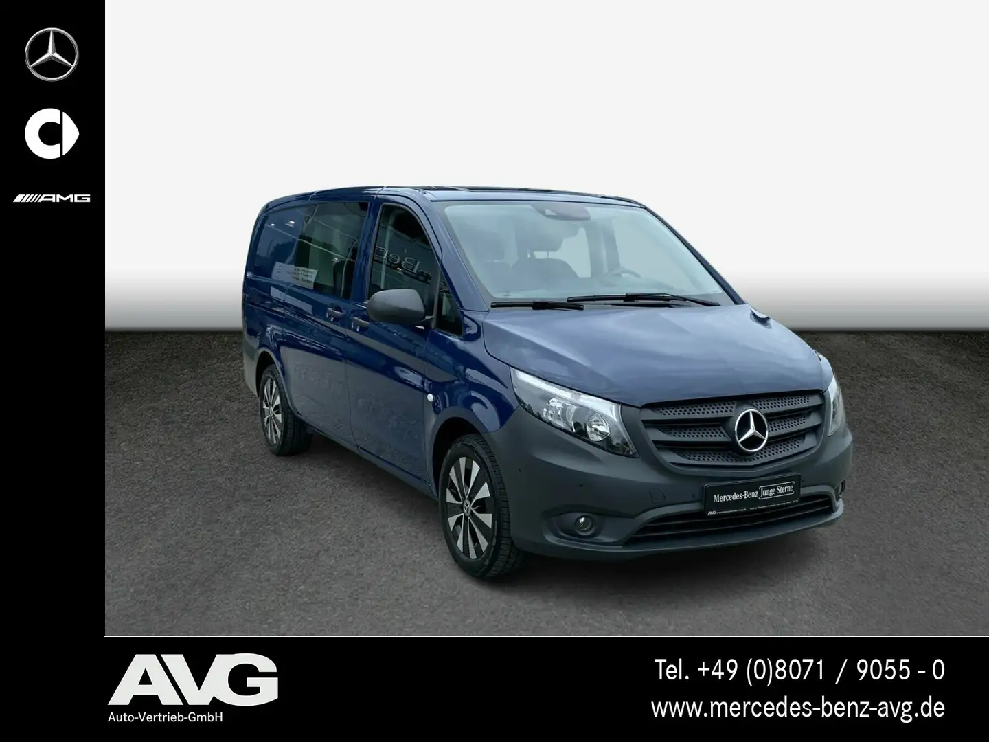 Mercedes-Benz Vito 114 CDI Mixto lang Blauw - 2