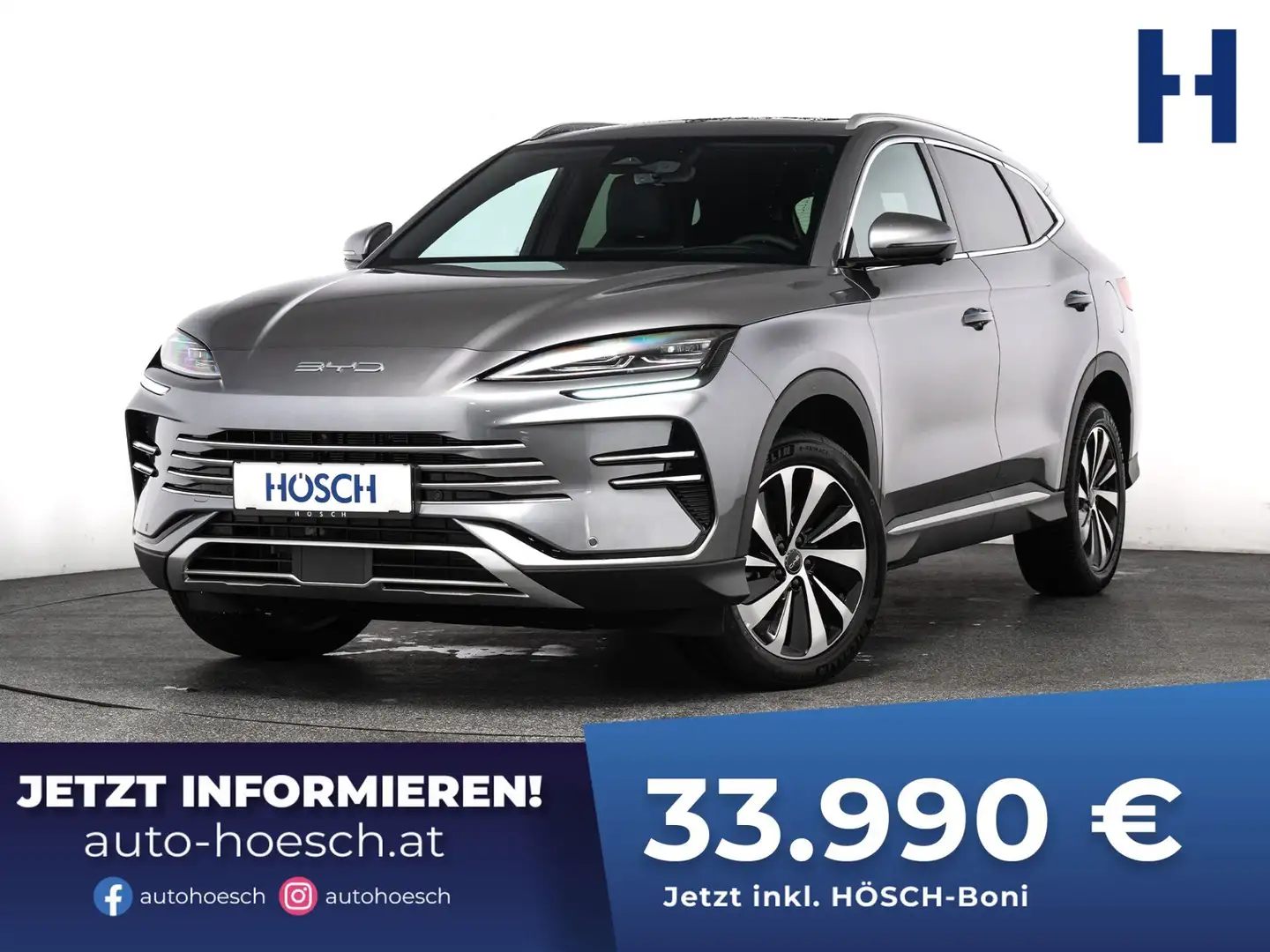 BYD Seal U DM-i BOOST HEAD-UP PANO LEDER !LAGERND! Grau - 1