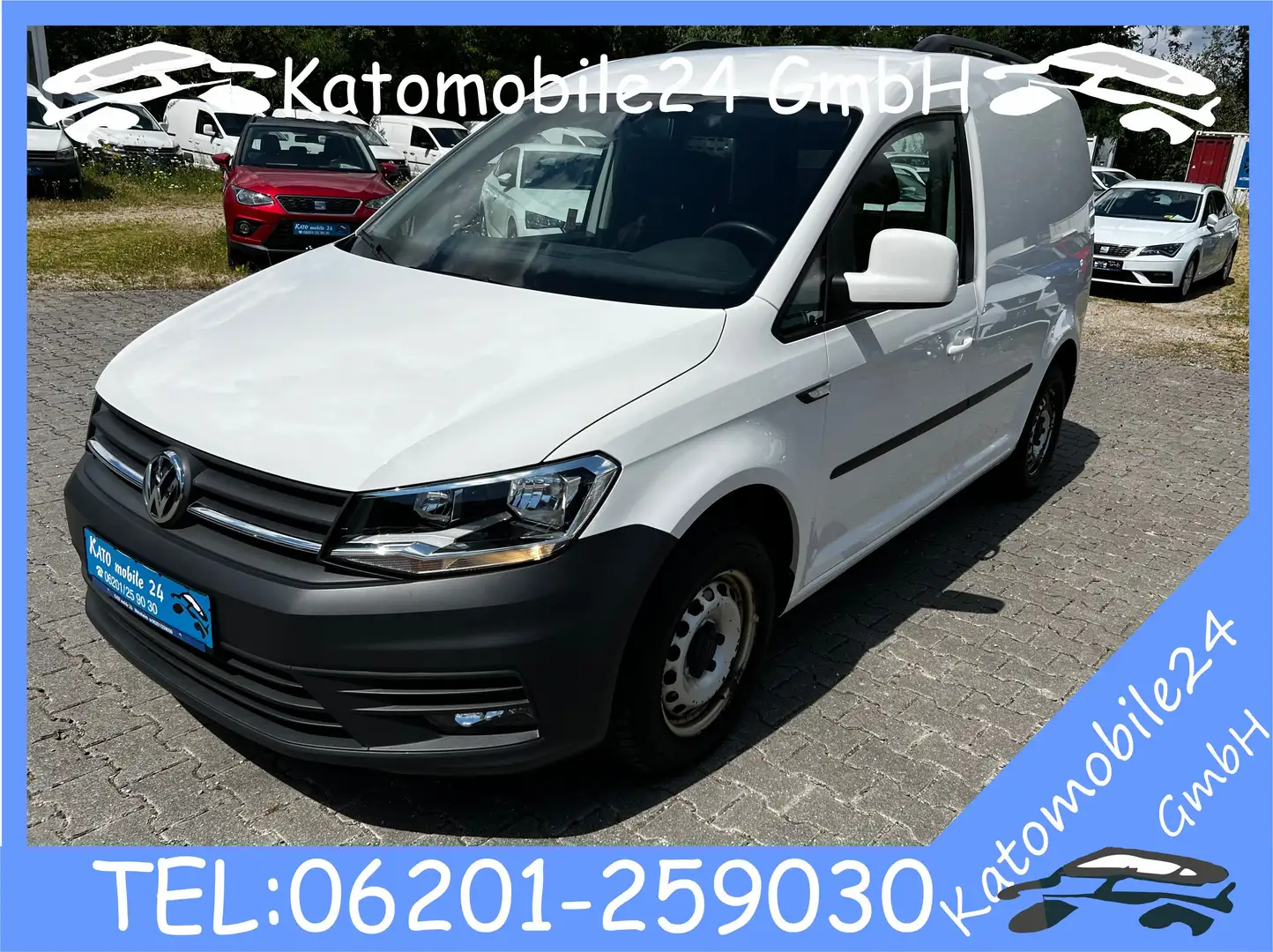 Volkswagen Caddy Kasten 2.0 TDI Sortimo Werkstatteinbau EU6 GRA SHZ Weiß - 1