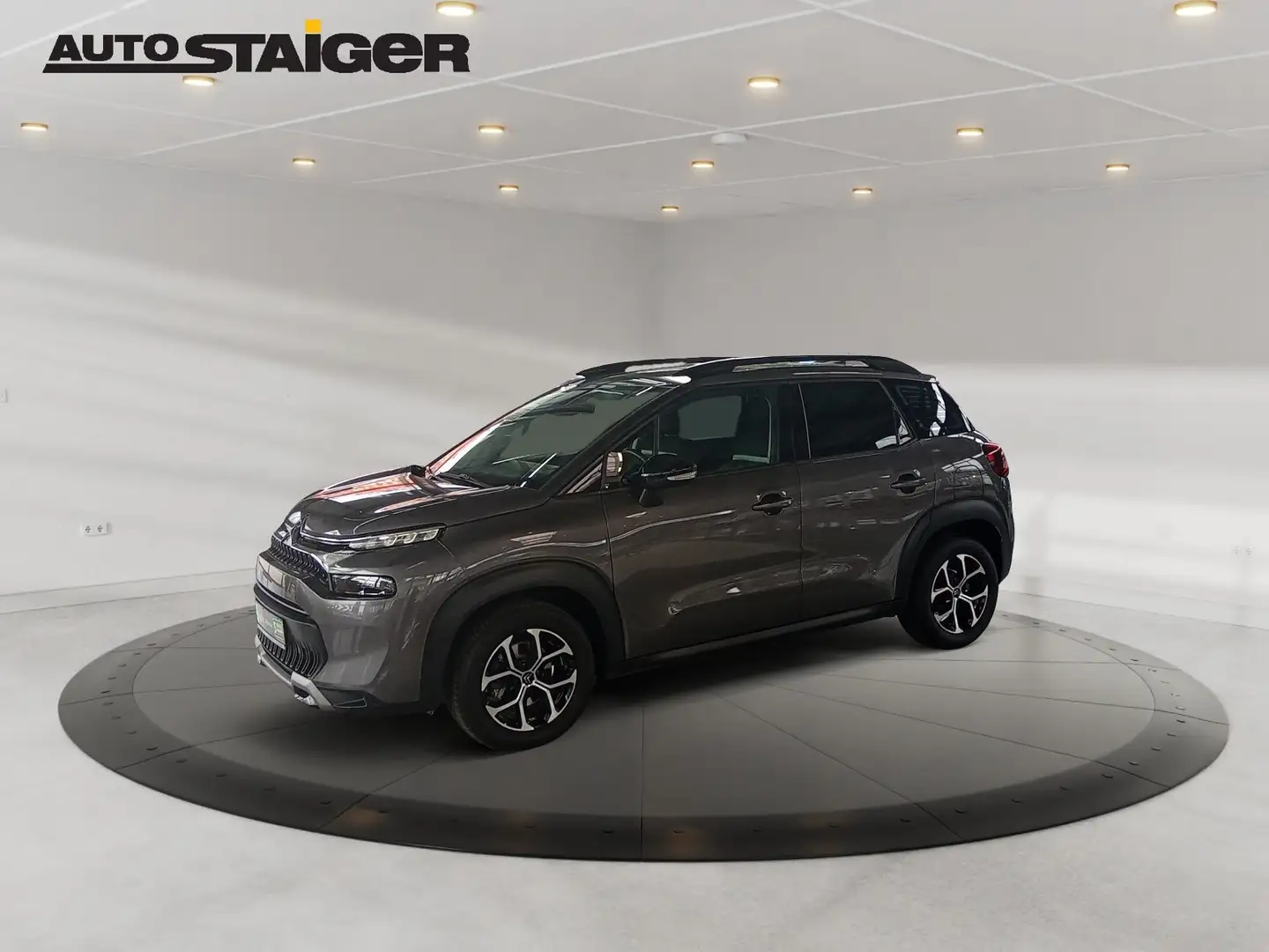 Citroen C3 Aircross 1.2 PureTech 130 Shine AHK+Navi+LM Gris - 2