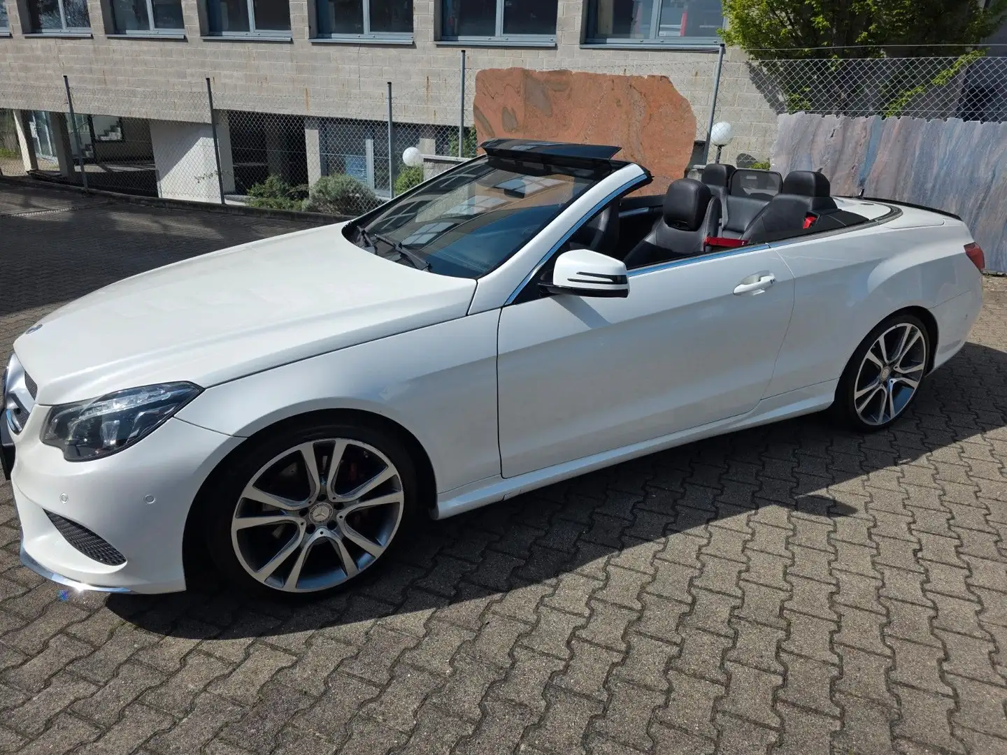 Mercedes-Benz E 220 Cabrio*AMG-PAKET*XENON *KAMERA*9 G Blanco - 2