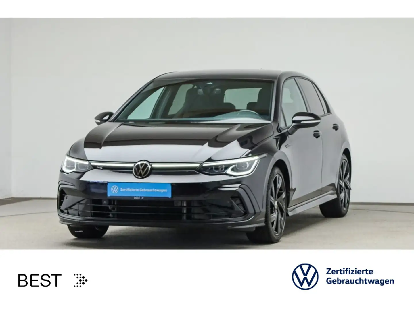 Volkswagen Golf VIII 1.5 eTSI DSG R-LINE*BLACK-STYLE*NAVI*L Schwarz - 1