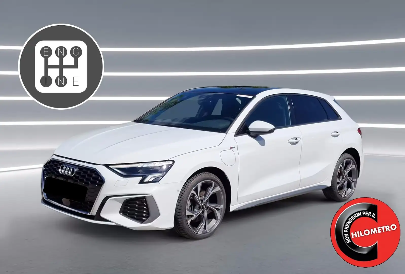 Audi A3 Sportback 40 tfsie 2X S line *Tetto* Prezzo Reale* Bianco - 1