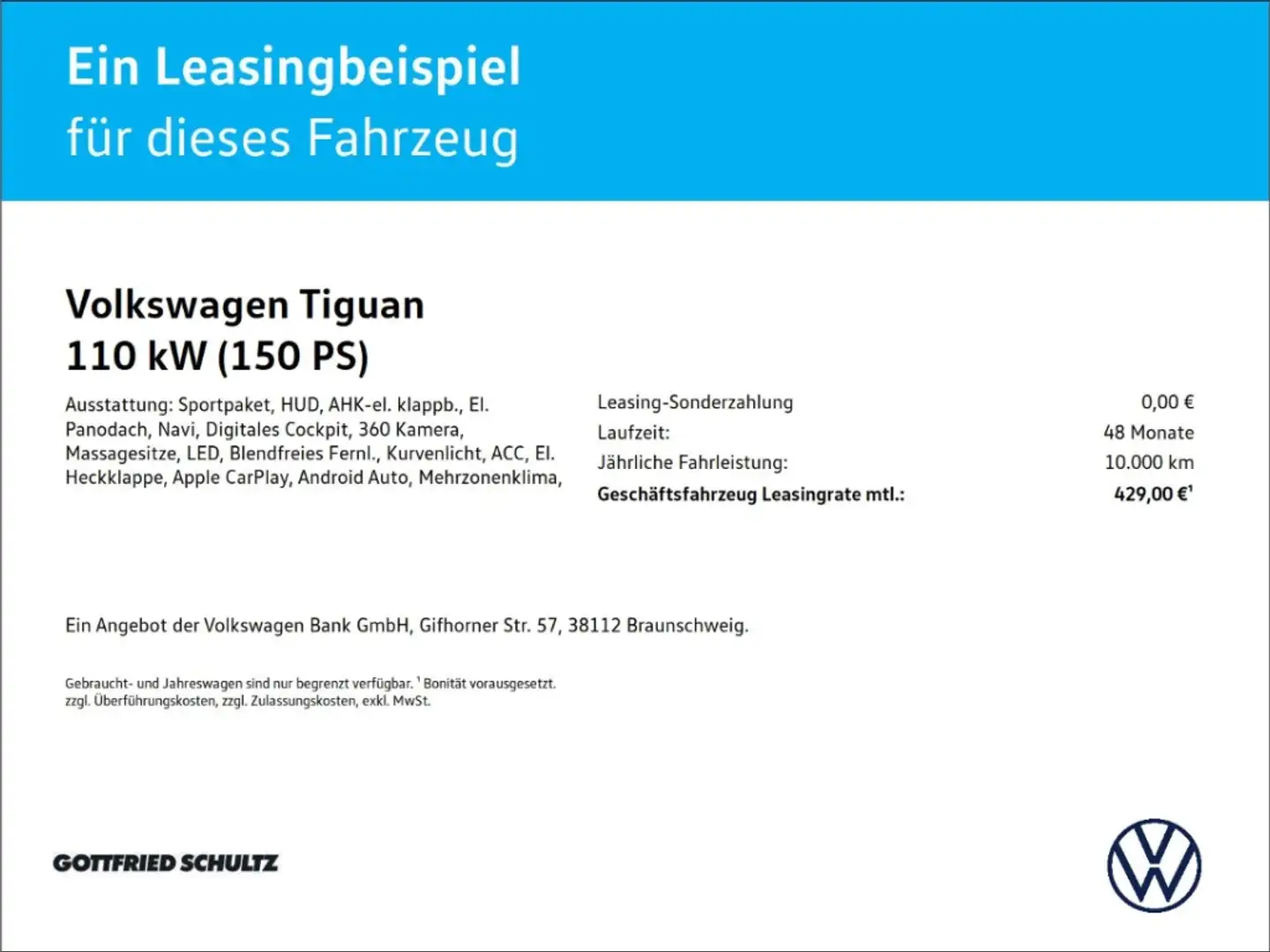 Volkswagen Tiguan R-Line 1.5 L eTSI DSG Inkl. PANO & AHK Vert - 2
