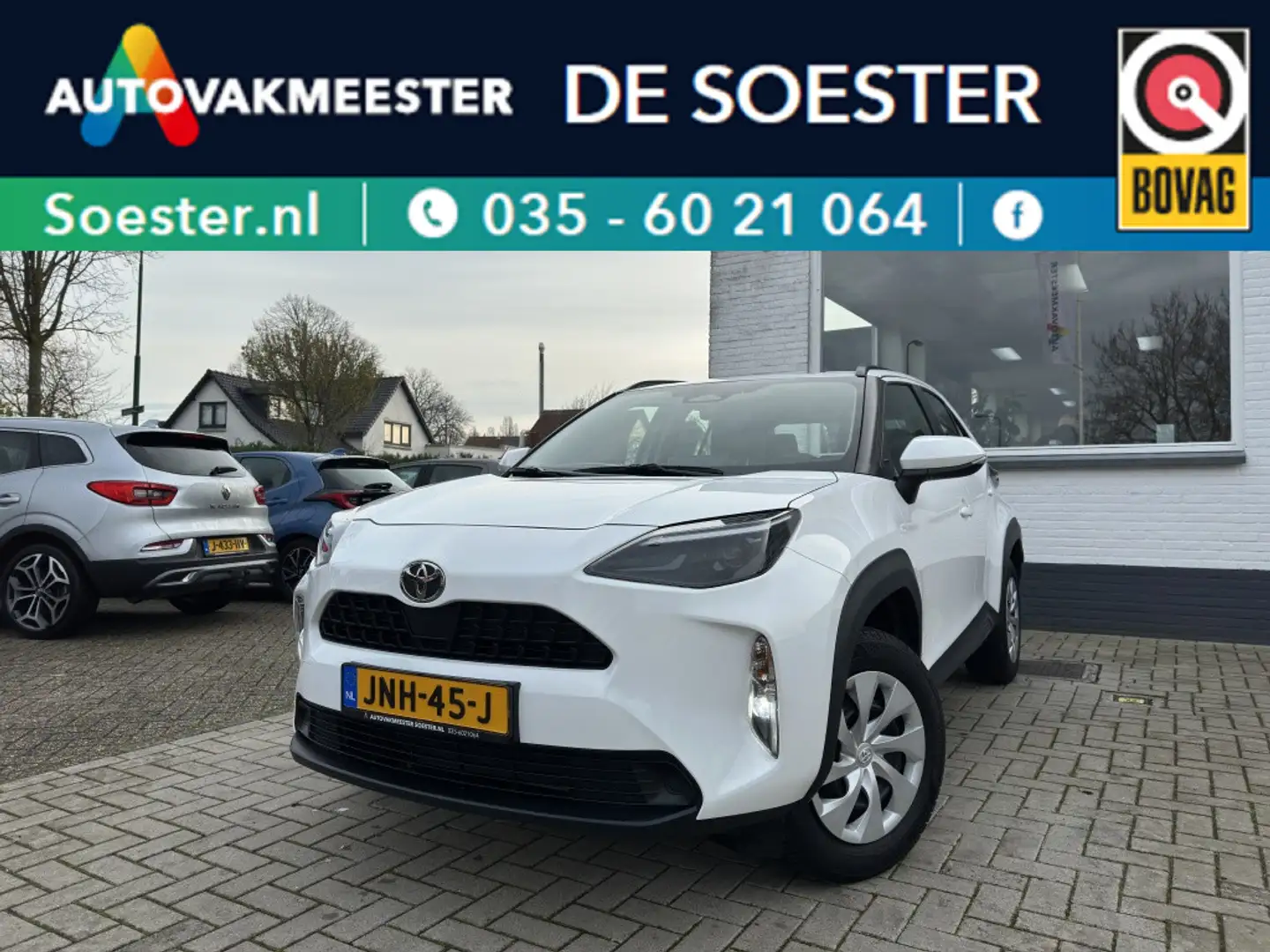 Toyota Yaris Cross 1.5 HYBRID|MODEL 2025|RIJKLAAR|CARPLAY|STOEL VERWA Wit - 1