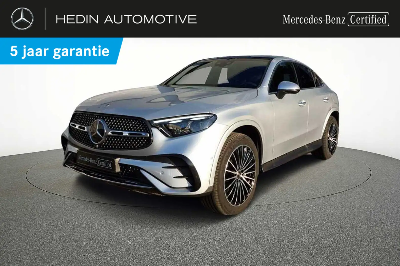 Mercedes-Benz GLC 300 e 4MATIC Coupé AMG Line | Panoramisch Dak | Head-U Silber - 1