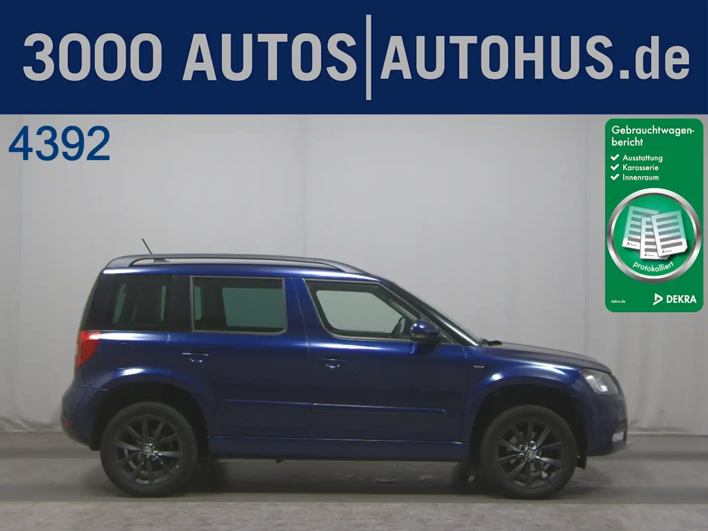 Skoda Yeti 1.2 TSI Xenon Navi AHK Rfk Sound HU 09/26 Blau - 1