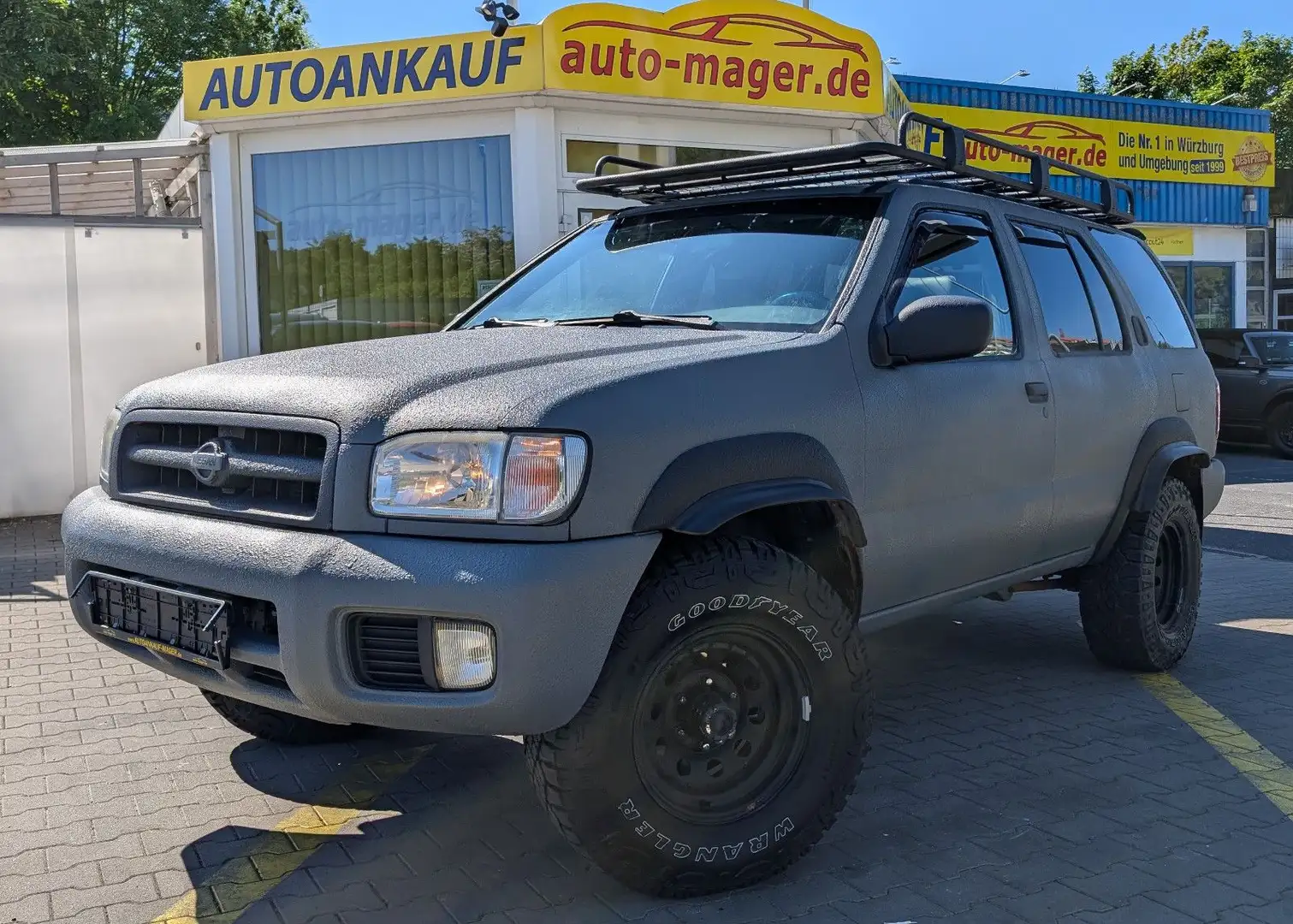 Nissan Pathfinder V6 3.3*KFZ Wohnmobil*LPG-GAS*AHK*Temp Grey - 1