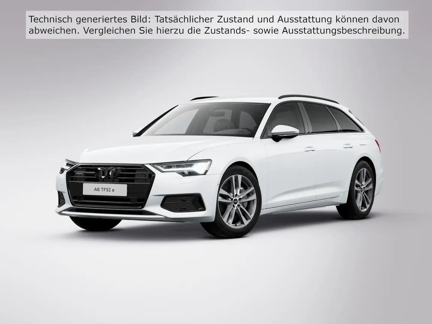 Audi A6 sport 50 TFSI e qu.S tr. AHK RFK MATRIX Weiß - 2