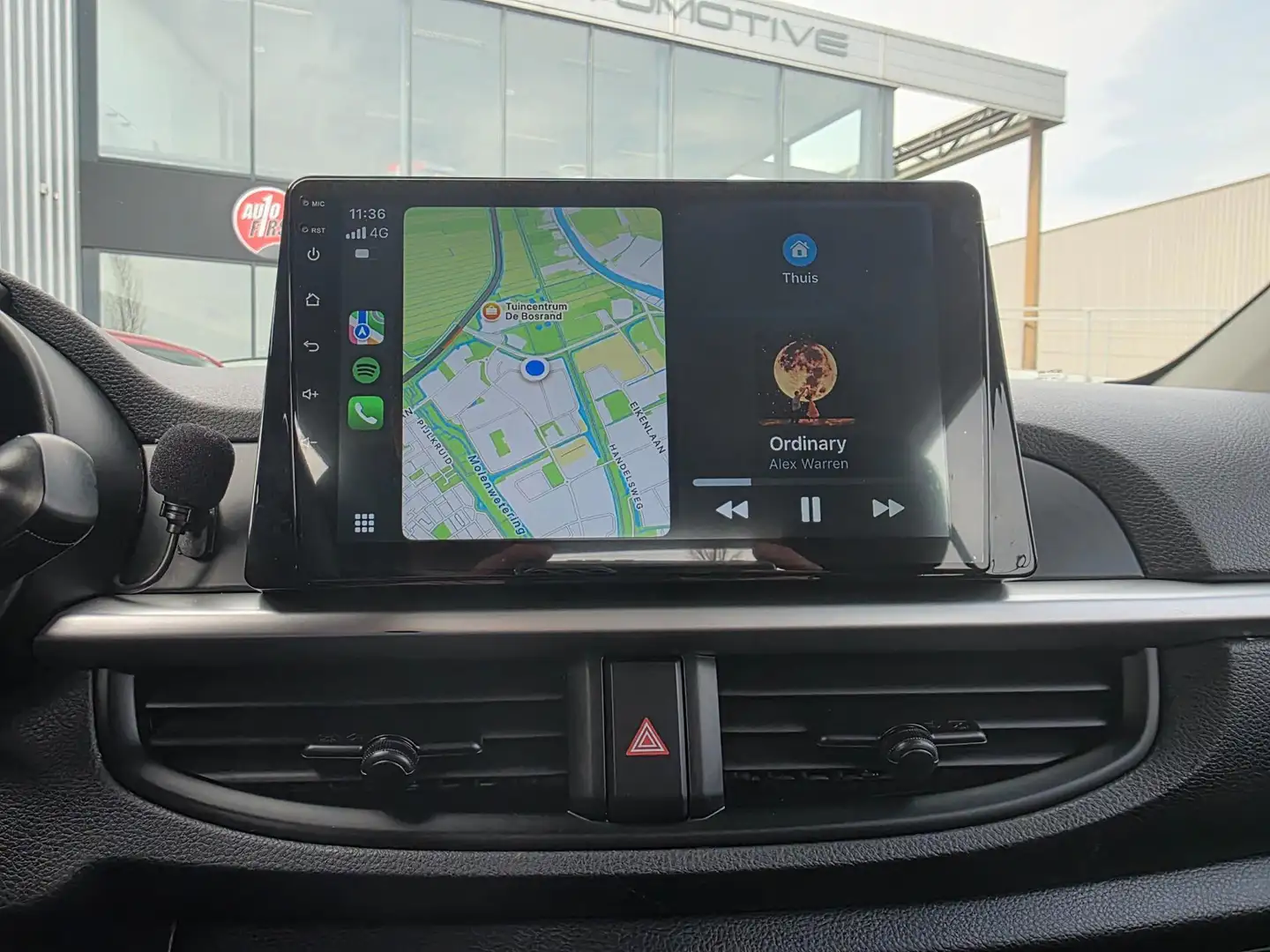 Kia Picanto 1.0 CVVT 5 deurs Economy PlusLine APPLE CARPLAY! Weiß - 2