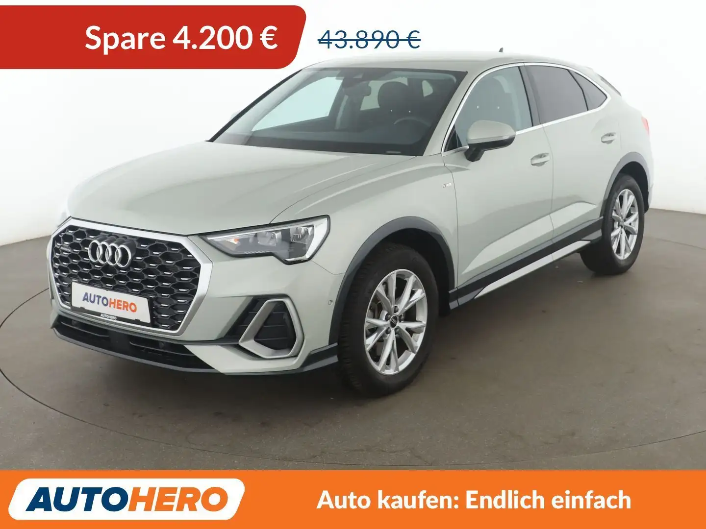 Audi Q3 40 TFSI quattro S line Aut.*NAVI*ACC* Grau - 1