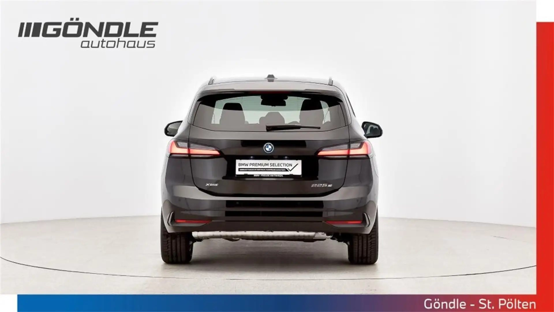 BMW 225 e xDrive Active Tourer Schwarz - 2