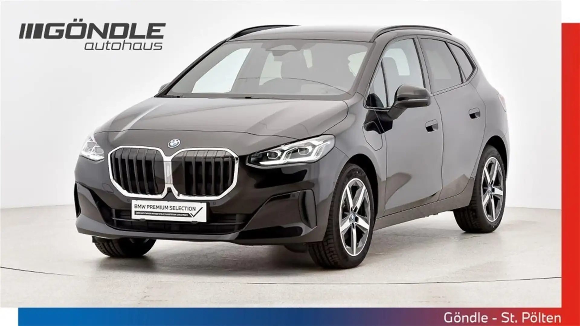 BMW 225 e xDrive Active Tourer Schwarz - 1